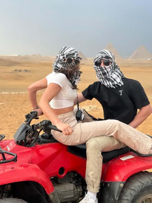 Pyramids Quad Biking Adventure - Key Points