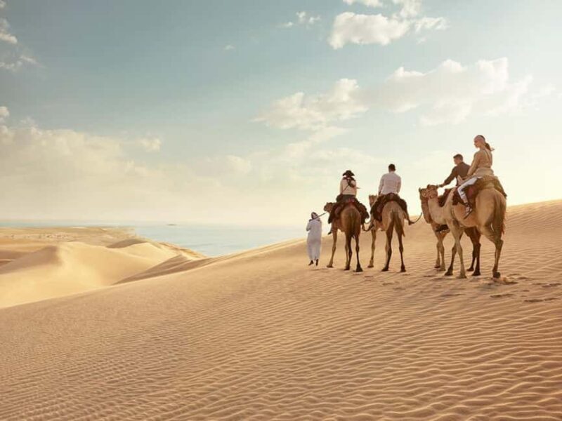 Qatar Desert Safari, Quad bike, Camel Ride and Sandboarding - Sunset Views and Authentic Atmosphere