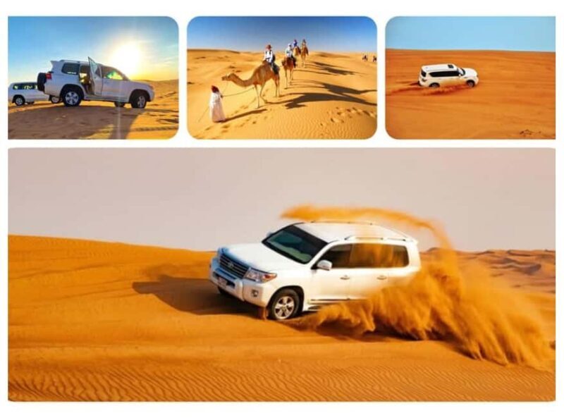 Qatar: Sunset Desert Safari with Camel Ride & Sandboarding - An Introduction to Qatar’s Desert Adventure