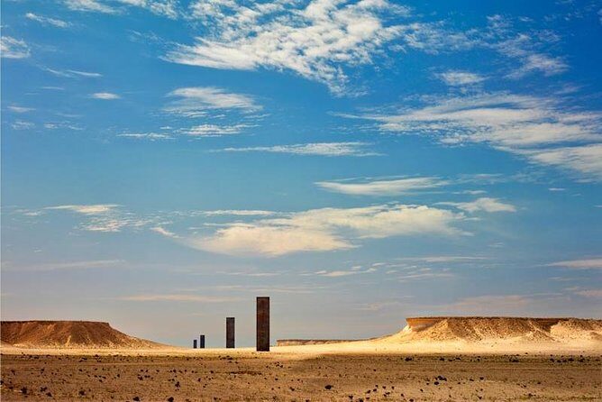 Qatar West Coast tour, Zekreet, Richard Serra Sculpture, Mushroom Rock Formation - An Introduction to the West Coast Qatar Tour