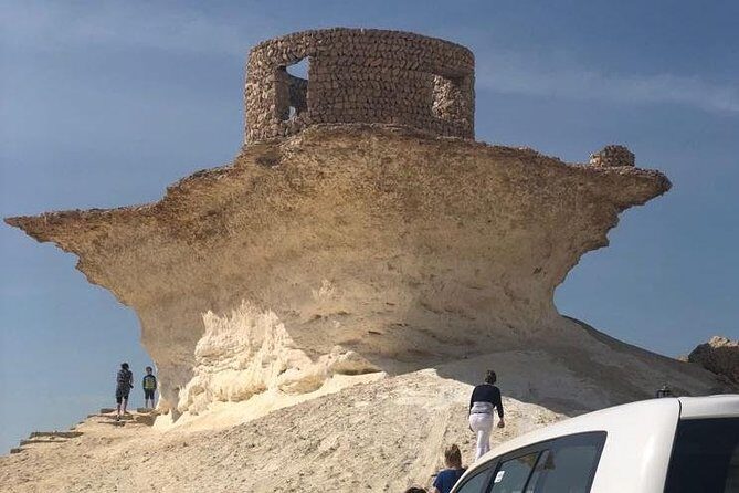 Qatar West Coast tour, Zekreet, Richard Serra Sculpture, Mushroom Rock Formation - The Experience in Practice
