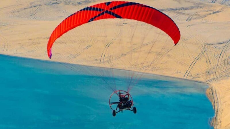 Qatar's Skybound Adventure: Exclusive Private Paratrike tour - An Overview of the Private Paratrike Experience