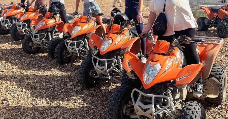 Quad Bike Adventure: Exploring Agafay Desert from Marrakech - The Experience Teams and Equipment