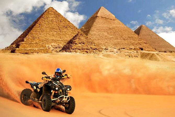 Quad bike adventure with Guided tour to Giza pyramids including camel ride - The Heart of the Tour: Exploring the Pyramids of Giza