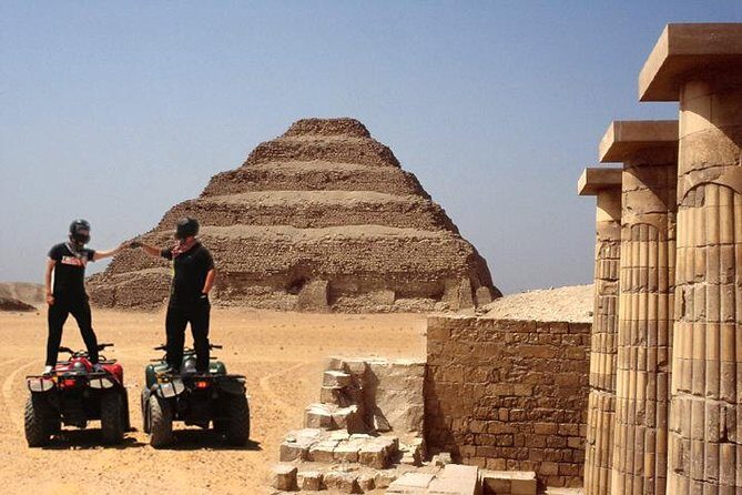 Quad bike adventure with Guided tour to Giza pyramids including camel ride - The Camel Ride: An Authentic Touch