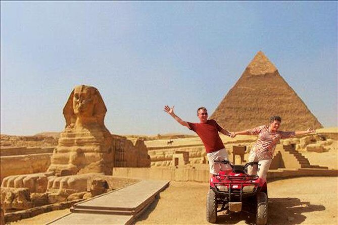 Quad bike adventure with Guided tour to Giza pyramids including camel ride - Lunch in a Local Restaurant