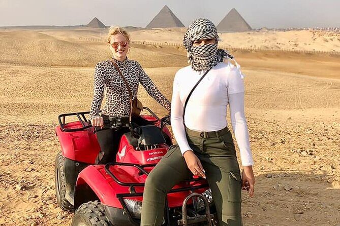Quad Bike ATV ride around Giza Pyramids Sahara - Exploring the Giza Pyramids by ATV: What You Can Expect