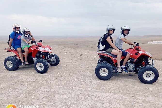 Quad bike & Camel ride Agafay & dinner at Chouf LOr Restaurant - An In-Depth Look at the Agafay Desert Tour