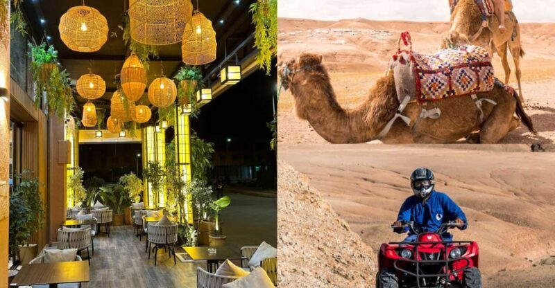 Quad bike & Camel ride in Agafay with dinner at Chouf Lor - Introduction to the Experience