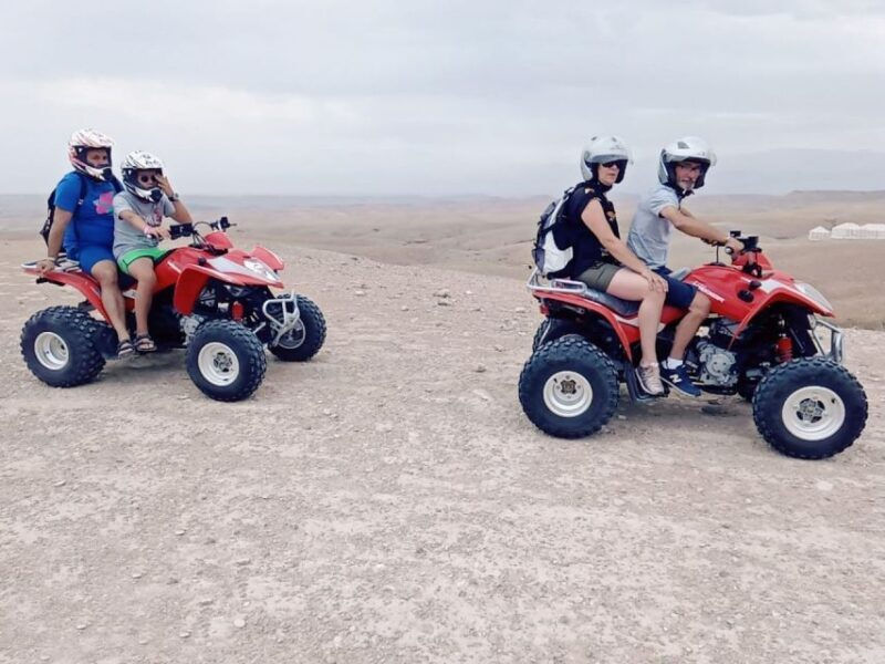 Quad bike & Camel ride in Agafay with dinner at Chouf Lor - FAQ