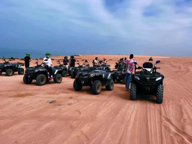 Quad Bike & Desert Sandboarding With Tea & BBQ Dinner - FAQ