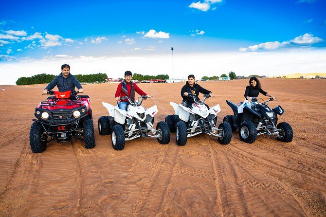Quad Bike & Premium Desert Safari, with BBQ Dinner with 6 shows - A Complete Look at the Experience