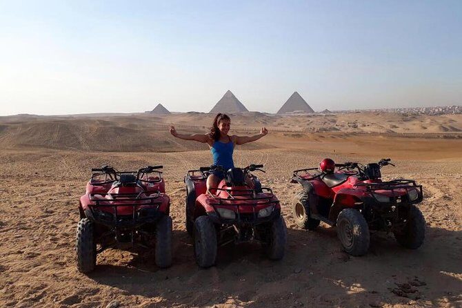 Quad Bike Trip during sunset around Pyramids, evening attend the sound & light show at Giza Pyramids with Dinner - Who Is This Tour Best For?