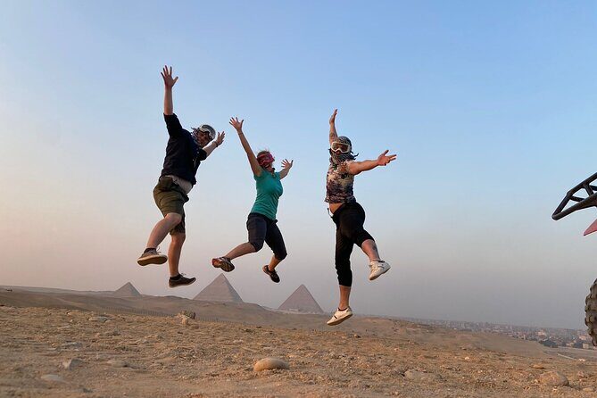 Quad Biking (ATV) at Giza pyramids Desert with Sunset Option - The Sum Up