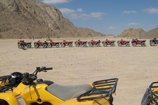 Quad Biking in Sharm El sheikh Desert, Party, Dinner - Transportation, Timing, and Group Size