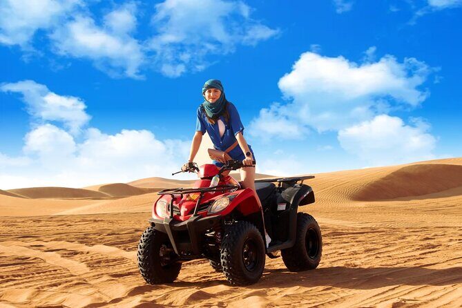 Quad Biking with Desert Safari Dubai - Key Points: