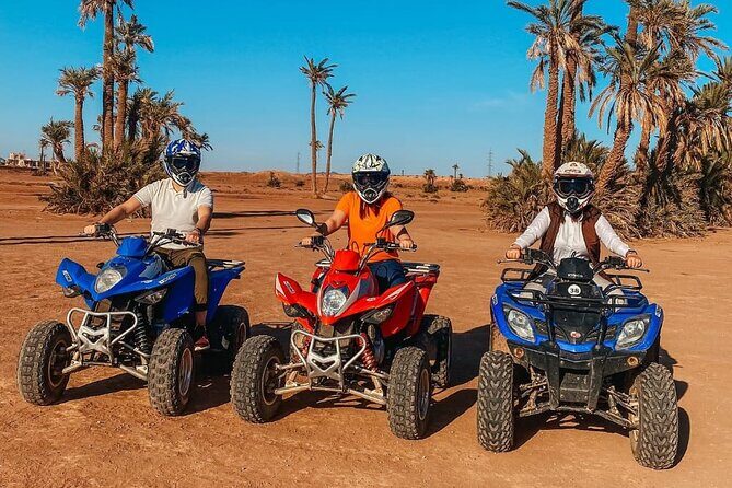 Quad ride at the desert of the Palmeraie of Marrakech - An In-Depth Look at the Marrakech Quad Ride Experience
