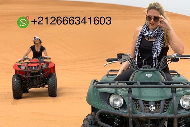 Quad Riding in Sand Dunes Merzouga Erg Chebbi Desert - Key Points
