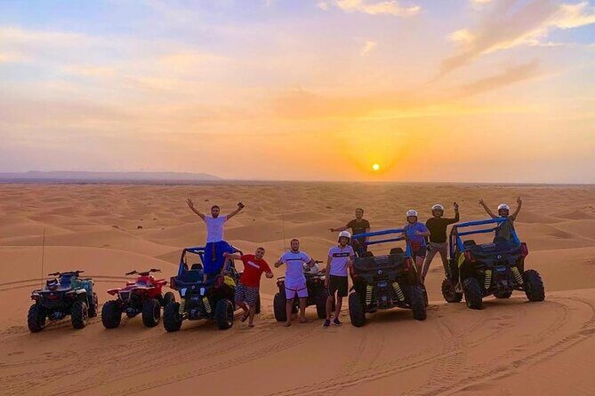 Quad Riding in Sand Dunes Merzouga Erg Chebbi Desert - The Itinerary: What to Expect