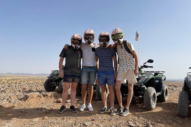 Quad tour in the palm grove desert - Key Points