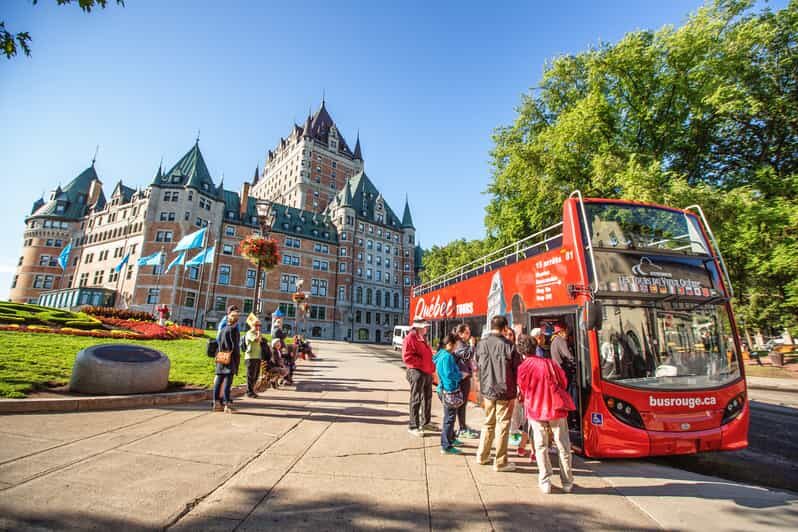 Quebec City: Hop-on Hop-off Open-Top Double Decker Bus Tour - The Itinerary: What You’ll See and Do