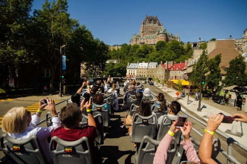 Quebec City: Hop-on Hop-off Open-Top Double Decker Bus Tour - The Sum Up