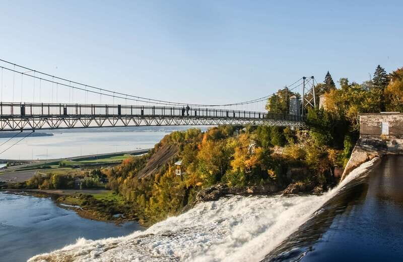 Quebec City: Montmorency Falls with Cable Car Ride - Suspension Bridge and Water Power