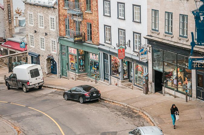 Quebec City Old Town Private Self Guided Walking Tour - The Charm of Rue du Tresor and the Fresque du Petit-Champlain