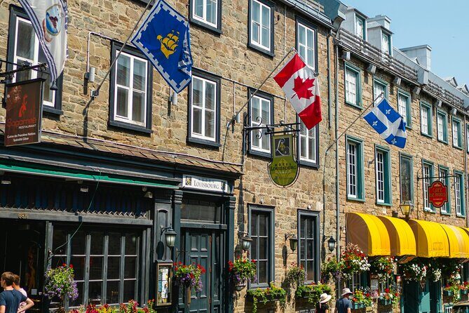 Quebec City Old Town Private Self Guided Walking Tour - Dufferin Terrace and the Fountain of Faith