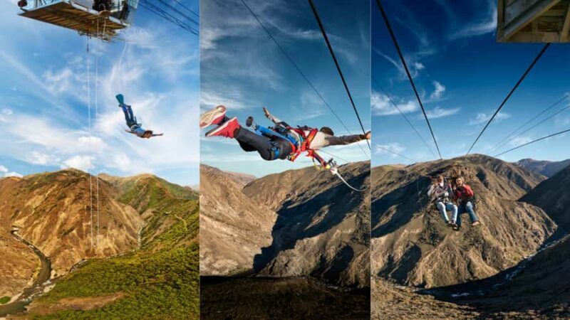 Queenstown: Nevis Thrillogy (Bungy, Swing, Catapult) - Key Points
