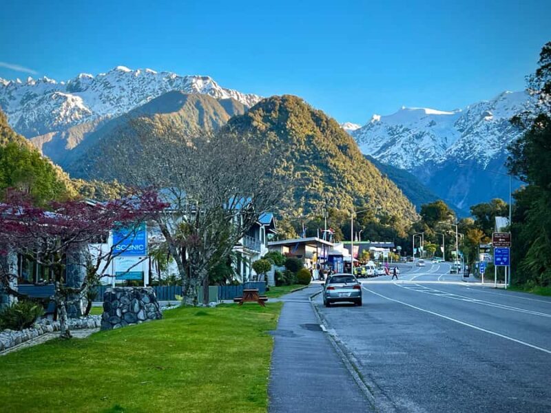 Queenstown to Franz Josef small group tour (one-way) - Arriving in Franz Josef