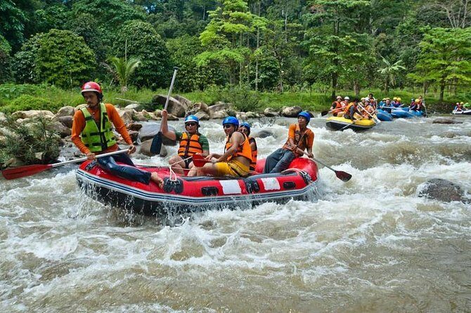 Rafting 7 km and ATV Adventure Tour with Lunch From Phuket - Itinerary Breakdown