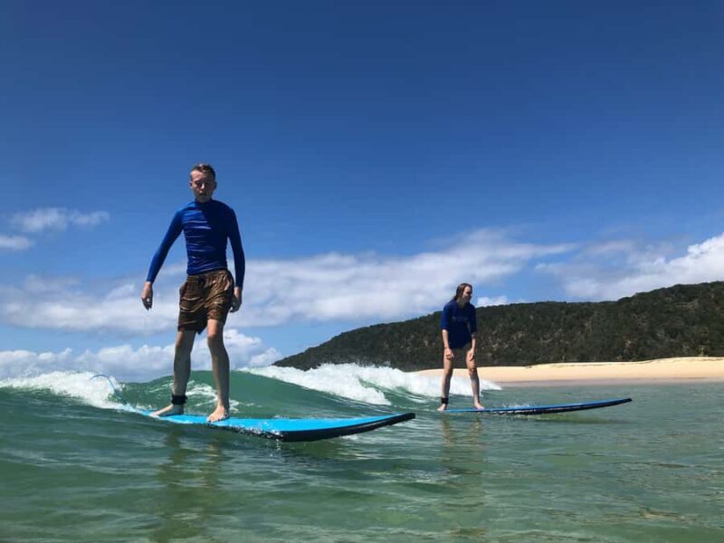 Rainbow Beach: 4WD Beach Drive Adventure and Surf Lesson - Exploring Rainbow Beach’s 4WD Beach Drive and Surf Lesson