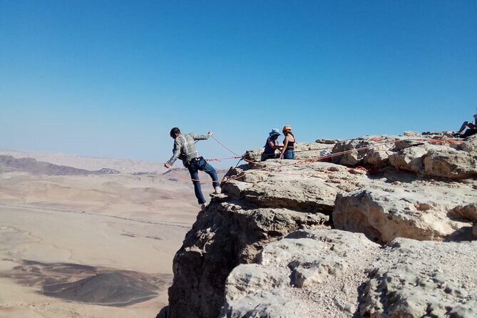 Rappelling Down the Ramon Crater Cliff - Who Should Book This Tour?