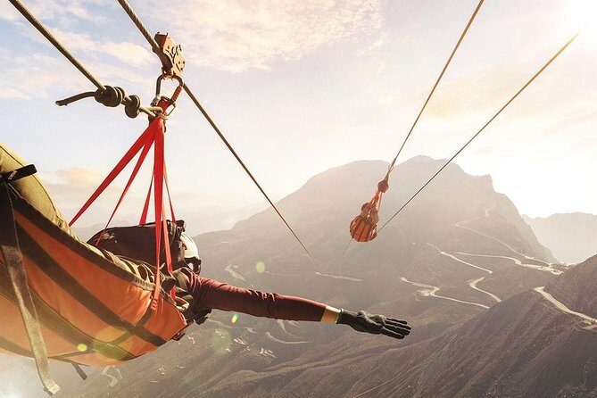 Ras Al Khaima's Jebel Jais Zipline (World's Longest) Tour - With Transfers - Key Points