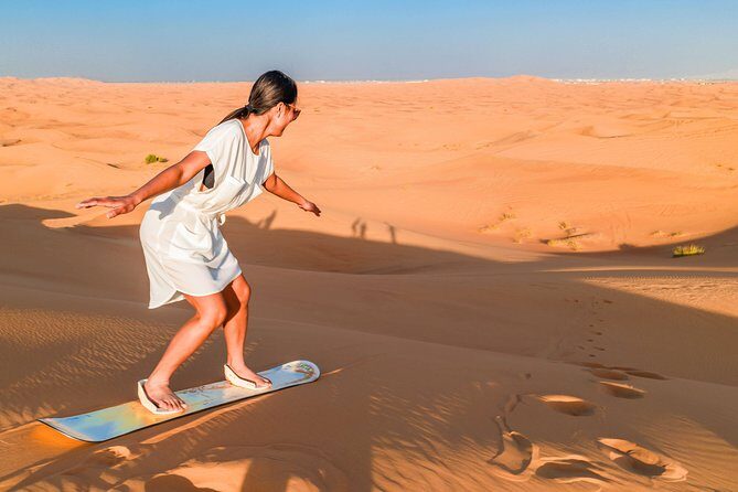 Red Dunes Desert Safari, Sand Board, Camel Ride with BBQ Dinner - The Value of This Tour