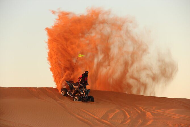 Red Dunes Quad Bike Safari, Sand surf, Camels and BBQ - Key Points
