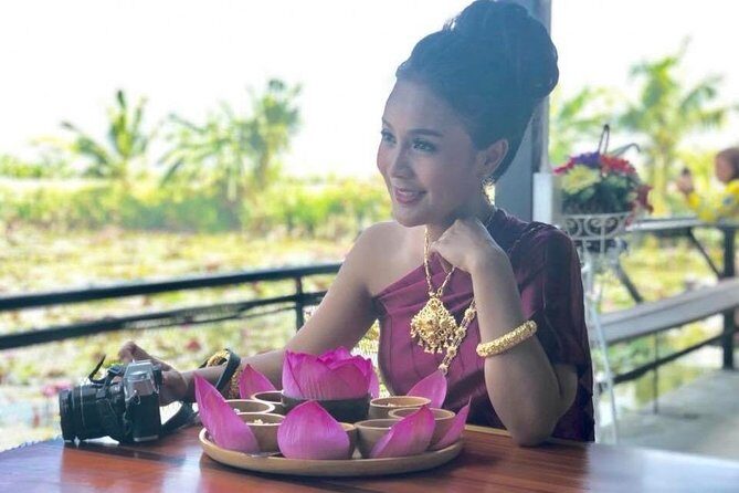 Red Lotus garden market with Thai culture halfday tour - Exploring the Itinerary in Detail