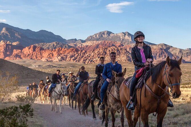 Red Rock Canyon Sunset Horseback Ride and Barbeque Dinner - A Scenic Ride into Nevada’s Desert Majesty