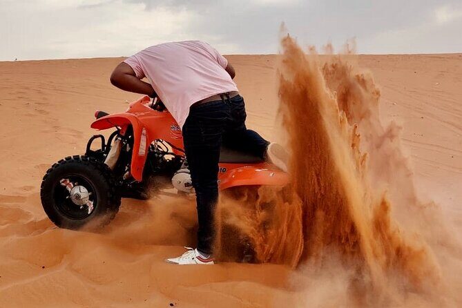Red Sand Adventure 4x4 (Camel Ride ,Quad Biking, Heritage House) - Transportation and Group Size
