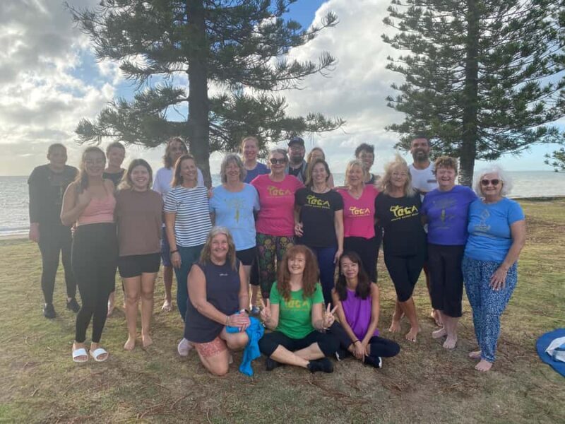 Redcliffe: Beach Yoga Class at Suttons Beach - A Well-Balanced, Genuine Experience