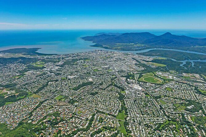 Reef and Rainforest 60 minute Scenic Flight - Approaching Kuranda and the Rainforest
