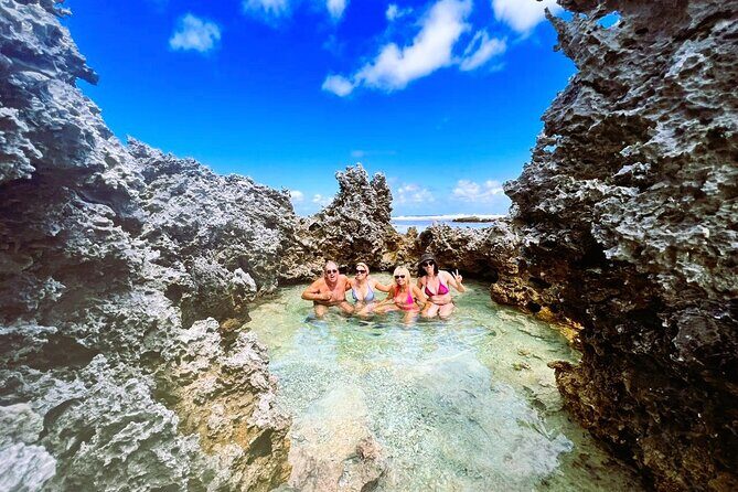 REEF ISLAND | private island | pink sand | natural swimming pools - What to Expect from the Reef Island Tour