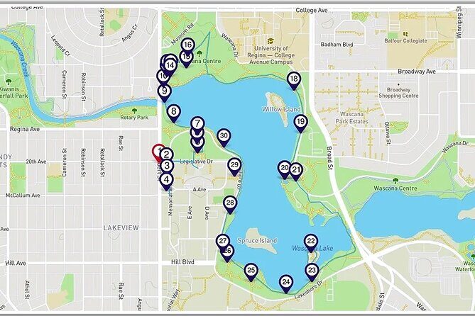 Regina's Wascana Lake Audio Walking Tour - An In-Depth Look at the Regina’s Wascana Lake Audio Tour