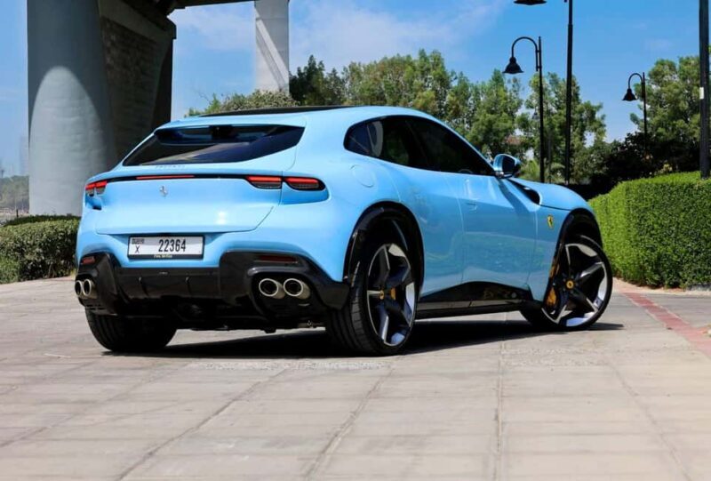 Rent Ferrari Purosangue in Dubai Deposit-Free - Introducing the Ferrari Purosangue: Speed Meets Luxury in Dubai