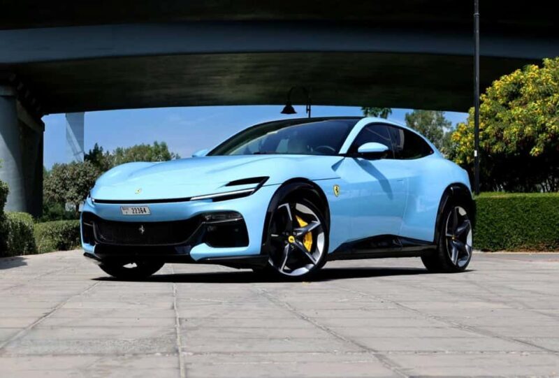 Rent Ferrari Purosangue in Dubai Deposit-Free - The Experience: Driving in Dubai