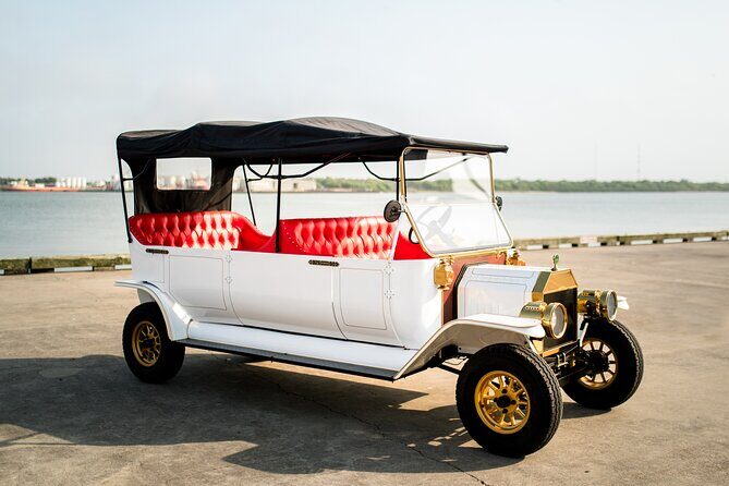 Replica 1908 Model-T Electric Golf Cart Rental - Authentic, Unhurried Sightseeing