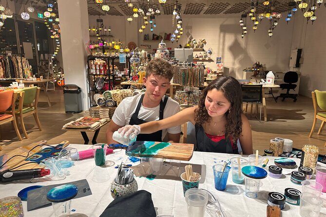 Resin Art Classes Brisbane: Cheeseboards & Coasters - A Creative Escape in Brisbane: Resin Art Classes with Cheeseboards & Coasters