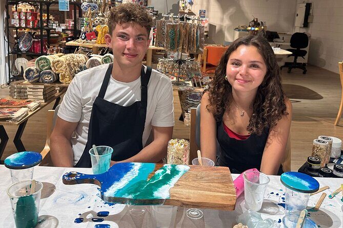 Resin Art Classes Melbourne: Cheeseboards & Coasters - An Introduction to the Melbourne Resin Art Workshop