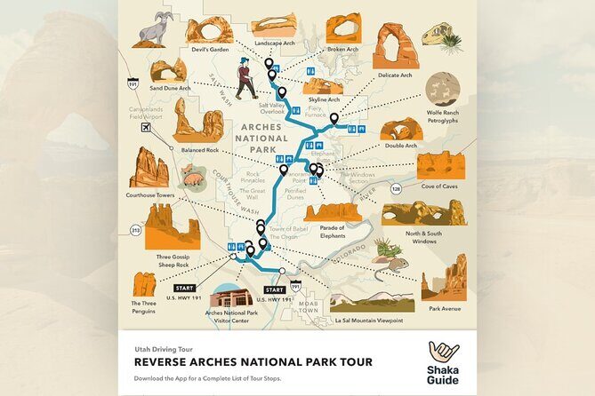 Reverse Arches National Park Self-Guided Audio Tour - The Sum Up